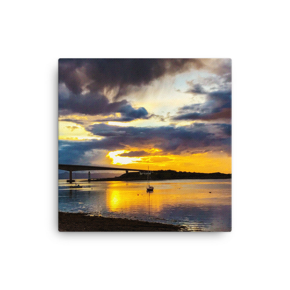 Scotland Sunset Canvas