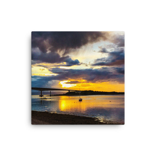 Scotland Sunset Canvas